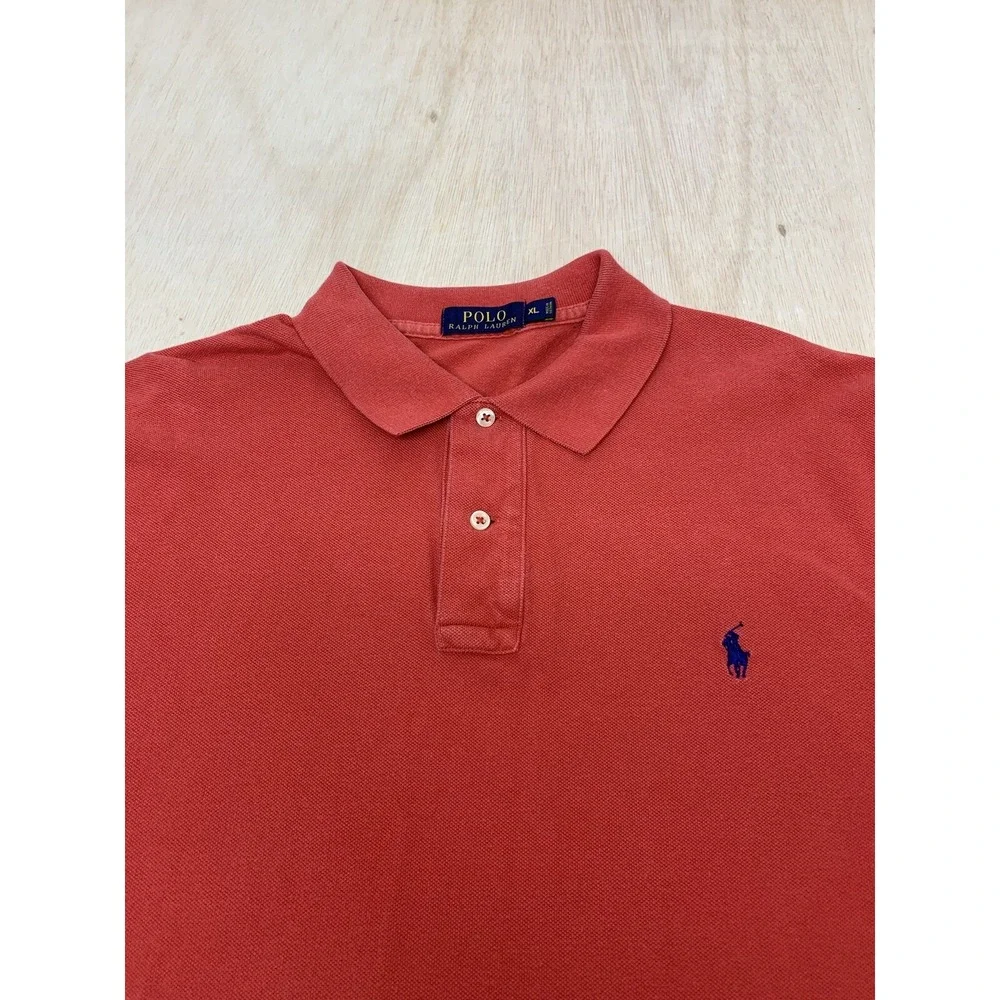 POLO RALPH LAUREN Polo Shirt Men's Size XL Short‎  Sleeve Regular Fit